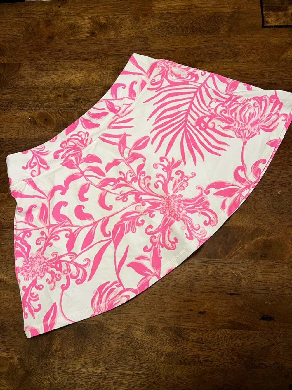 NWOT Lilly Pulitzer Luxletic Rousseau Pink GLISTEN IN THE SUN AILA Skort M - Picture 13 of 14